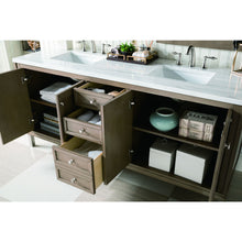 Load image into Gallery viewer, James Martin Chicago 72&quot; Whitewashed Walnut Double Vanity