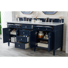 Load image into Gallery viewer, James Martin Brittany 72&quot;  Victory Blue Double Vanity