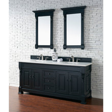 Load image into Gallery viewer, James Martin Brookfield 72&quot; Antique Black Double Vanity