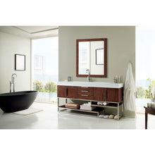 Load image into Gallery viewer, James Martin Columbia 72&quot; Coffee Oak - Matte Black Single Vanity