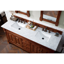 Load image into Gallery viewer, James Martin Brookfield 72&quot; Warm Cherry Double Vanity