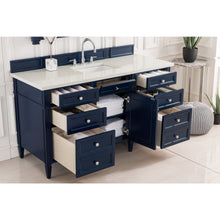 Load image into Gallery viewer, James Martin Brittany 60&quot; Victory Blue Single Vanity