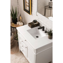 Load image into Gallery viewer, James Martin Brittany 36&quot;Bright White Single Vanity