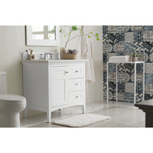 Load image into Gallery viewer, James Martin Palisades 36&quot; Bright White Single Vanity