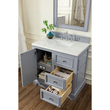 Load image into Gallery viewer, James Martin De Soto 36&quot; Silver Gray Single Vanity