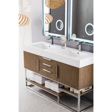 Load image into Gallery viewer, James Martin Columbia 59&quot; Latte Oak Double Vanity