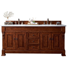 Load image into Gallery viewer, James Martin Brookfield 72&quot; Warm Cherry Double Vanity- James Martin