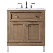 Load image into Gallery viewer, James Martin Chicago 30&quot; Whitewashed Walnut Single Vanity