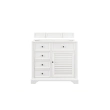 Load image into Gallery viewer, James Martin Savannah 36&quot; Bright White Single Vanity- James Martin