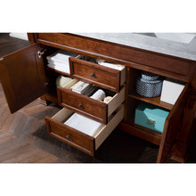 Load image into Gallery viewer, James Martin Brookfield 60&quot; Warm Cherry Double Vanity