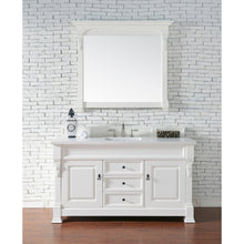 Load image into Gallery viewer, James Martin Brookfield 60&quot; Bright White Single Vanity- James Martin