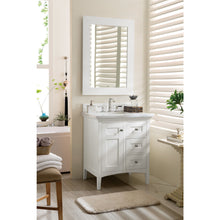 Load image into Gallery viewer, James Martin Palisades 30&quot; Bright White Single Vanity