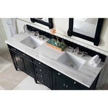 Load image into Gallery viewer, James Martin Brittany 72&quot;  Black Onyx Double Vanity