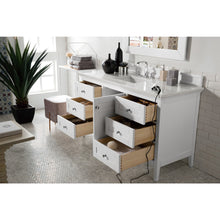 Load image into Gallery viewer, James Martin Palisades 60&quot; Bright White Single Vanity