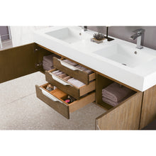 Load image into Gallery viewer, James Martin Mercer Island 59&quot; Latte Oak Double Vanity