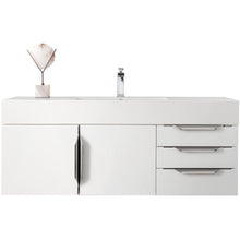Load image into Gallery viewer, James Martin Mercer Island 48&quot; Glossy White Single Vanity- James Martin
