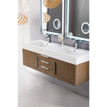 Load image into Gallery viewer, James Martin Mercer Island 59&quot; Latte Oak Double Vanity