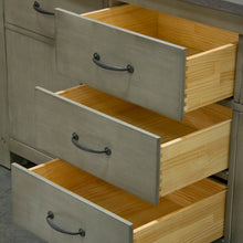 Load image into Gallery viewer, Water Creation 60 Inch Grizzle Grey Double Sink Bathroom Vanity With Blue Limestone Counter Top From The Aberdeen Collection- Water Creation