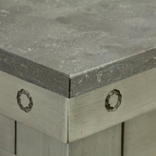 Load image into Gallery viewer, Water Creation 60 Inch Grizzle Grey Double Sink Bathroom Vanity With Mirror With Carrara White Marble Counter Top From The Aberdeen Collection- Water Creation