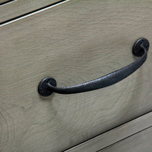 Load image into Gallery viewer, Water Creation 60 Inch Grizzle Grey Double Sink Bathroom Vanity With Mirror With Blue Limestone Counter Top From The Aberdeen Collection- Water Creation