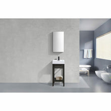 Load image into Gallery viewer, Cisco 16&quot; Stainless Steel Console with Acrylic Sink - Vanity Grace Store