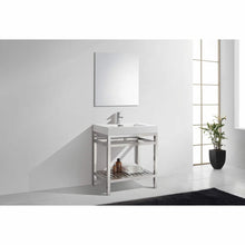 Load image into Gallery viewer, Cisco 30&quot; Stainless Steel Console with Acrylic Sink - Vanity Grace Store