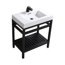 Load image into Gallery viewer, Cisco 30&quot; Stainless Steel Console with Acrylic Sink - Vanity Grace Store
