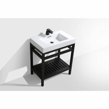 Load image into Gallery viewer, Cisco 30&quot; Stainless Steel Console with Acrylic Sink - Vanity Grace Store