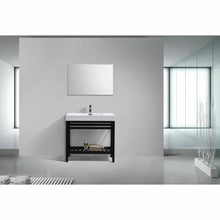 Load image into Gallery viewer, Cisco 36&quot; Stainless Steel Console with Acrylic Sink - Vanity Grace Store