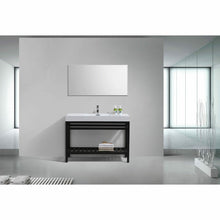 Load image into Gallery viewer, Cisco 48&quot; Stainless Steel Console with Acrylic Sink - Vanity Grace Store