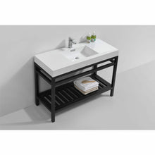 Load image into Gallery viewer, Cisco 48&quot; Stainless Steel Console with Acrylic Sink - Vanity Grace Store