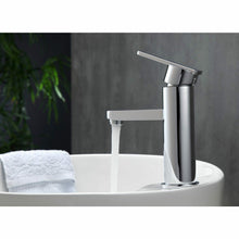 Load image into Gallery viewer, Aqua Roundo Single Hole Mount Bathroom Vanity Faucet - Chrome - Vanity Grace Store - Kubebath