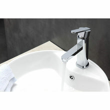 Load image into Gallery viewer, Aqua Roundo Single Hole Mount Bathroom Vanity Faucet - Chrome - Vanity Grace Store - Kubebath
