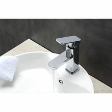 Load image into Gallery viewer, Aqua Soho Single Hole Mount Bathroom Vanity Faucet - Chrome - Vanity Grace Store - Kubebath