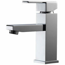 Load image into Gallery viewer, Aqua Piazza Single Lever Bathroom Vanity Faucet - Chrome - Vanity Grace Store - Kubebath