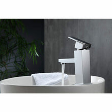 Load image into Gallery viewer, Aqua Piazza Single Lever Bathroom Vanity Faucet - Chrome - Vanity Grace Store - Kubebath