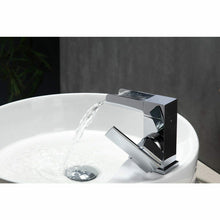 Load image into Gallery viewer, Aqua Fontana Single Lever Waterfall Faucet - Chrome - Vanity Grace Store - Kubebath
