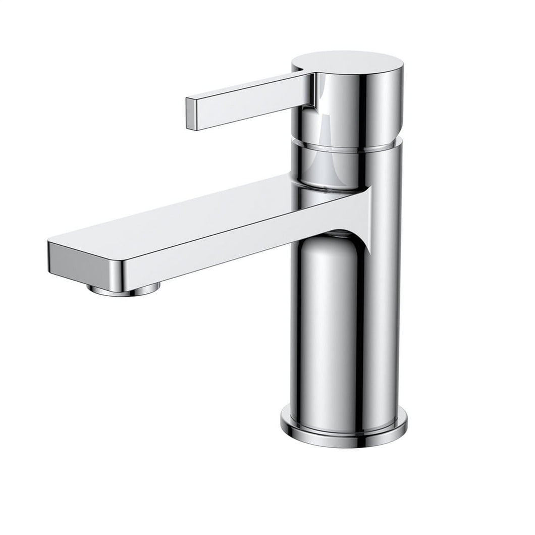 Aqua Sotto Single Lever Bathroom Vanity Faucet - Chrome - Vanity Grace Store - Kubebath