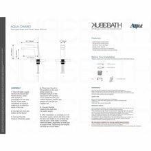 Load image into Gallery viewer, Aqua Chiaro Single Lever Bathroom Vanity Faucet - Chrome - Vanity Grace Store - Kubebath