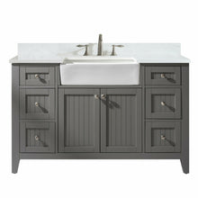 Load image into Gallery viewer, Burbank 54&quot; Single Vanity in Gray- Design Element Bath Kitchen