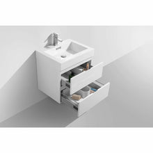 Load image into Gallery viewer, Bliss 24&quot; Wall Mount Modern Bathroom Vanity - Vanity Grace Store