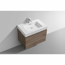 Load image into Gallery viewer, Bliss 30&quot; Wall Mount Modern Bathroom Vanity - Vanity Grace Store