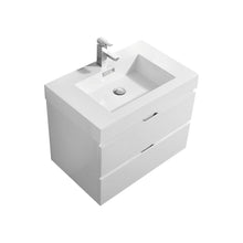 Load image into Gallery viewer, Bliss 30&quot; Wall Mount Modern Bathroom Vanity - Vanity Grace Store