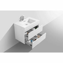Load image into Gallery viewer, Bliss 30&quot; Wall Mount Modern Bathroom Vanity - Vanity Grace Store