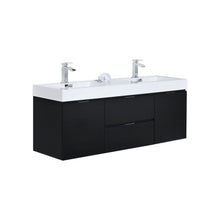 Load image into Gallery viewer, Bliss 60&quot; Double Sink Wall Mount Modern Bathroom Vanity - Vanity Grace Store