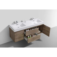Load image into Gallery viewer, Bliss 60&quot; Double Sink Wall Mount Modern Bathroom Vanity - Vanity Grace Store