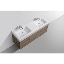 Load image into Gallery viewer, Bliss 60&quot; Double Sink Wall Mount Modern Bathroom Vanity - Vanity Grace Store