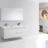 Load image into Gallery viewer, Bliss 60&quot; Double Sink Wall Mount Modern Bathroom Vanity - Vanity Grace Store