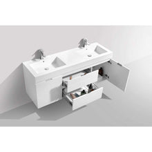 Load image into Gallery viewer, Bliss 60&quot; Double Sink Wall Mount Modern Bathroom Vanity - Vanity Grace Store
