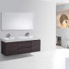 Load image into Gallery viewer, Bliss 60&quot; Double Sink Wall Mount Modern Bathroom Vanity - Vanity Grace Store